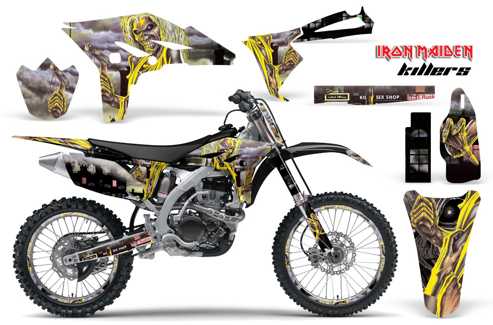 Yamaha YZ250F 2010 Graphics Kit IRON MAIDEN-KILLERS-NP